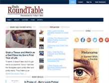 Tablet Screenshot of dadsroundtable.com